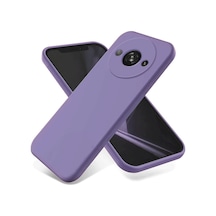Newface - 808 - Xiaomi Redmi A3 4g Kılıf First Silikon - Csmo-tex - - Lila
