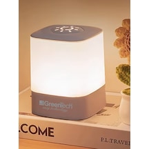 Greentech Masaüstü Şarjlı LED Aydınlatma - Gece Lambası / GT-CL09 Beyaz - Sarı