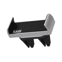 Saiji T2 Araç İçi Telefon Tutucu Havalandırma Klipsli 360 Dönebilen Universal Uyumlu 2 Mixed