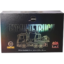 Hj8001-2 Kumandalı Metal Excavate Truck -gepettoys