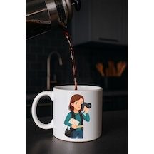 Meslek Baskili Kupa Kadin Fotoğrafçı