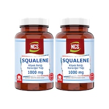 Ncs Squalene Köpek Balığı Yağı 1000 MG 2 Kutu 90 Tablet