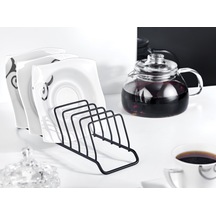 Okyanus Home Siyah 9 Bölmeli Tabaklık