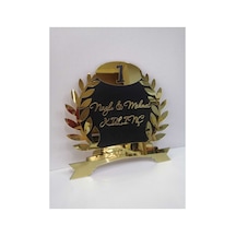 Başak Model Kapı Süsü 35 Cm Gold Diğer