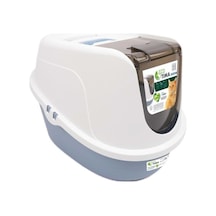 M-pets Eco Tıma Kedi Tuvaleti Mavi L