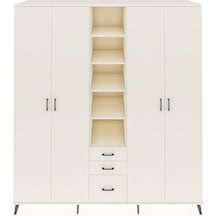 Kronos Dolap 17 Raflı 3 Çekmeceli 4 Kapaklı 220x59x243 Aytaşı-aytaşı/aytaşı Aytası/aytası - Aytası