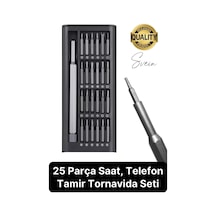 Çok Amaçlı 25 Parça Tornavida Seti Cep Telefonu Gözlük Kamera Saat Tablet Onarım Tamir Özel Kutulu