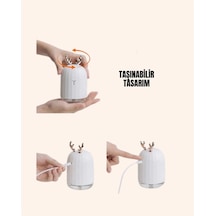 El Tipi Usb Mini Soğuk Mist Nemlendirici 220 Ml Tank