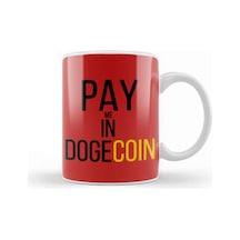 Pay Me In Dogecoin Funny Kupa Bardak Porselen Karışık