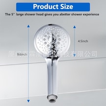 Wondernest Ve Sade, Modern Lichen Fonksiyonlu El Duşu Başlığı, Altı Abs, Xp Diğer