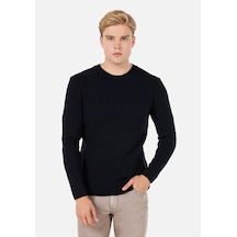 Colins Lacivert Erkek Kazak Cl1070081 Q1.v2 Nav Lacivert