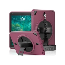 Apple iPad 5 Air 9.7 Kılıf Strap-c Otterbox Tablet Kapak - Mürdüm İtdark35150