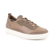 Libero Lz5882 Süet Ve Antik Deri Detaylı Hafif Eva Taban Kadın Sneaker Vizon