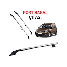 Caddy Uzun Şase Portbagaj Tavan Çitası Gri 2011 2012 2013 2014 2015 2016 2017 2018 2019 2020