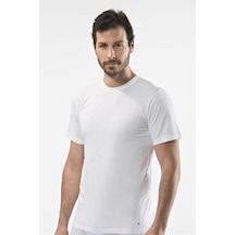 Cacharel 1103 O Yaka Erkek Fanila - Beyaz