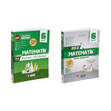 Gizli 2026 6. Sınıf Matematik Alıştırmalı + Usta İşi Soru Bankası Seti 2 Kitap Güncel Müfredat