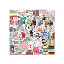 Giftmoda 25'li Su Geçirmez Opak Sticker Seri : 6 Abanoz