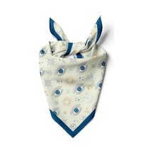 Nazar Aura Desen 55x55cm Bandana/fular Çok Renkli
