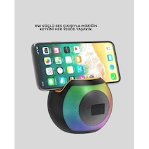 Rgb Işıklı Taşınabilir Kablosuz Bluetooth Hoparlör -