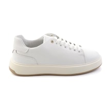 Bambi Beyaz Floter Hakiki Deri Erkek Sneaker E01401120740