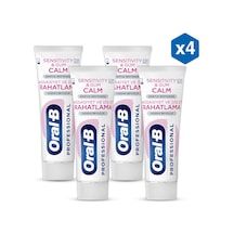 Oral-B Hassasiyet ve Diş Eti Hassas Beyazlık Diş Macunu 4 x 75 ML