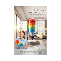Yıkanabilir Anti-statik Toz Alma Püskülü, Mikrofiber Fırça