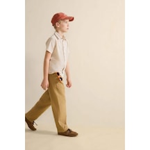 Defacto Relax Fıt Düz Paça Pantolon Erkek Çocuk H5868a826smbg638 Bej-bg638