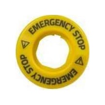 Emas Bet60led2 60mm Acil Stop 24v Ac/dc Plastik Led İng-ing Kumanda Butonu
