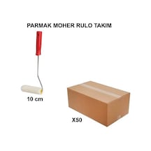 Parmak Moher Rulo Takım 10 Cm Ölçüsünde 50 Adet