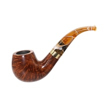 Şahin Outdoor 5 Yıldız 9mm. Filtreli Akrilik Saplı Pipo 260003