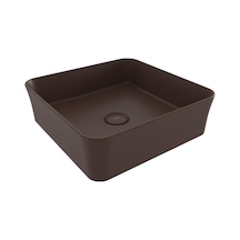 Bocchi Sottile Slim Line Çanak Lavabo 38 Cm Mat Kahverengi 1477-025-0125