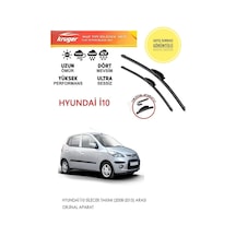 Hyundai I10 Uyumlu Silecek Silgi Silgeç Silgeç Silgi Takımı 10 11 12 Motor Araca Özel Aparat 2008-2015 Arası