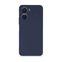 Vivo Y16 Kılıf Nano İçi Kadife Silikon - Laciver E098f Lacivert