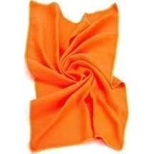 Nivemes Home %100 Microfiber Baklava Desen Cam Bezi Turuncu 50 x 70 CM