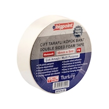 Bigpoint Çift Taraflı Köpük Bant 38mmx5m 4'lü Paket