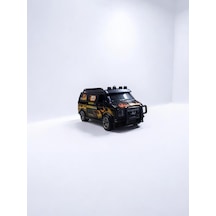 Nostaljik Metal Çek Bırak Minibüs 1/36 Ölçek
