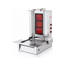 Silverinox Elektrikli 3 Radyan Alttan Motorlu Döner Makinesi 380v