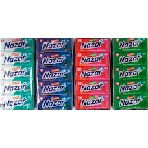 Nazar Karışık Şekersiz Sakız 5'li Paket 80 Adet