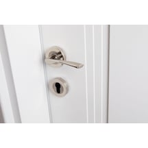 Nikel Brawo Yale Kapı Kolu Ön - Arka Takım