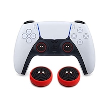 Ps5 Dualsense 2 Adet Örümcek Adam Kabartma Desenli Analog Başlığı