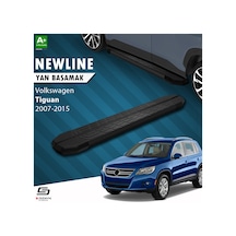 S-dizayn Vw Tiguan Newline Siyah Yan Basamak 173 Cm 2007-2015 A+ Kalite