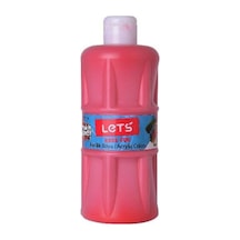 Lets Akrilik Boya 500Ml Kırmızı L 5303