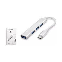 Hadron Hdx7032 Type-c To 4 Port Usb Hub Çoklayıcı Adaptör - Beyaz