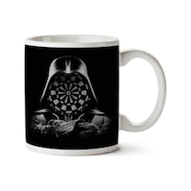 Siyah Dart Vader İki Tarafı Baskılı Kupa Bardak