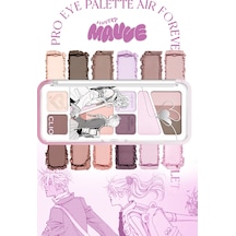 Hafif Dokulu Yoğun Renklere Sahip Göz Farı Paleti Clıo Pro Eye Palette Air 14 Forever Mauve 14