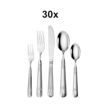30 Parça 6 Kişilik Gri Çelik Yemek Kaşık Çatal Bıçak Set Cin740by Diğer