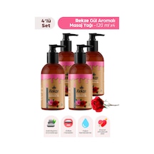 4 Lü Set Gül Aromalı Erotik Vücut Masaj Yağı 120 Ml X 4, Nemlendirici Ve Rahatlatıcı - 306279913