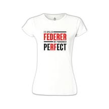 Tenis - Pronounced Perfect Beyaz Kadın Tshirt 001
