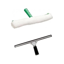 Camsil Silme Aparatı Çekçek Metal 45cm+mikrofiber Peluş Ve Aparatı 45cm Temizlik Seti Siyah