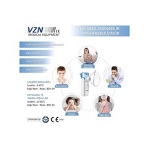Medikaltec Vzn Yeni Nesil Taşınabilir Mesh Nebülizatör